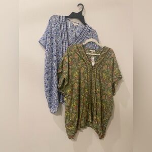 2x NWT Floral Kimono/ Shaw from Loft